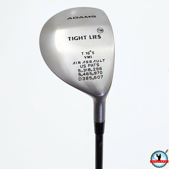 Bois De Golf Adams Tight Lies VMI Air Assault T 16° - Graphite Stiff, 42,5" - Homme